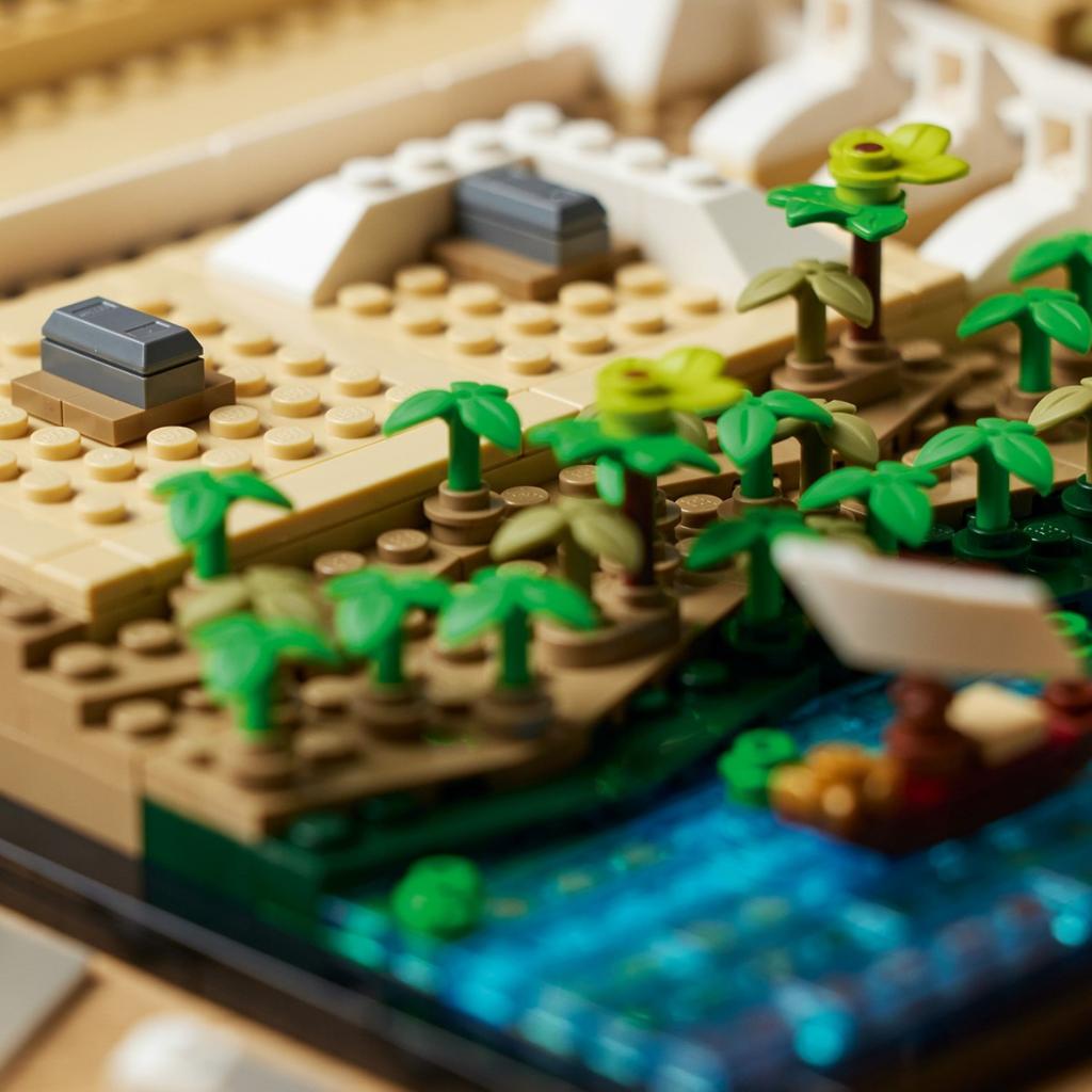 LEGO® Architecture Mimari Simgeler Koleksiyonu: Keops Piramidi 21058 - Yetişkinler Için Koleksiyonluk Model Yapım Seti (1476 Parça)