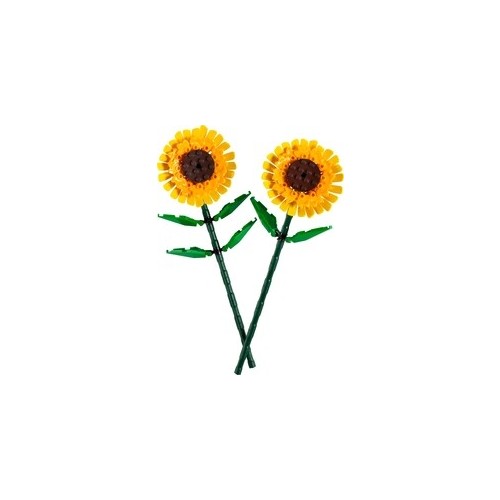 LEGO® Iconic Ayçiçeği 40524 - Dekoratif, Koleksiyonluk ve Sergilenebilir Çiçek Modeli Yapım Seti (191 Parça)