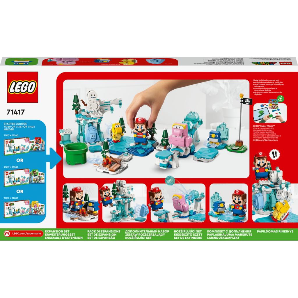 LEGO® Super Mario# Fliprus Kar Macerası Ek Macera Seti 71417 - 7 Yaş ve Üzeri Çocuklar Için Koleksiyonluk Yaratıcı Oyuncak Yapım Seti (567 Parça)